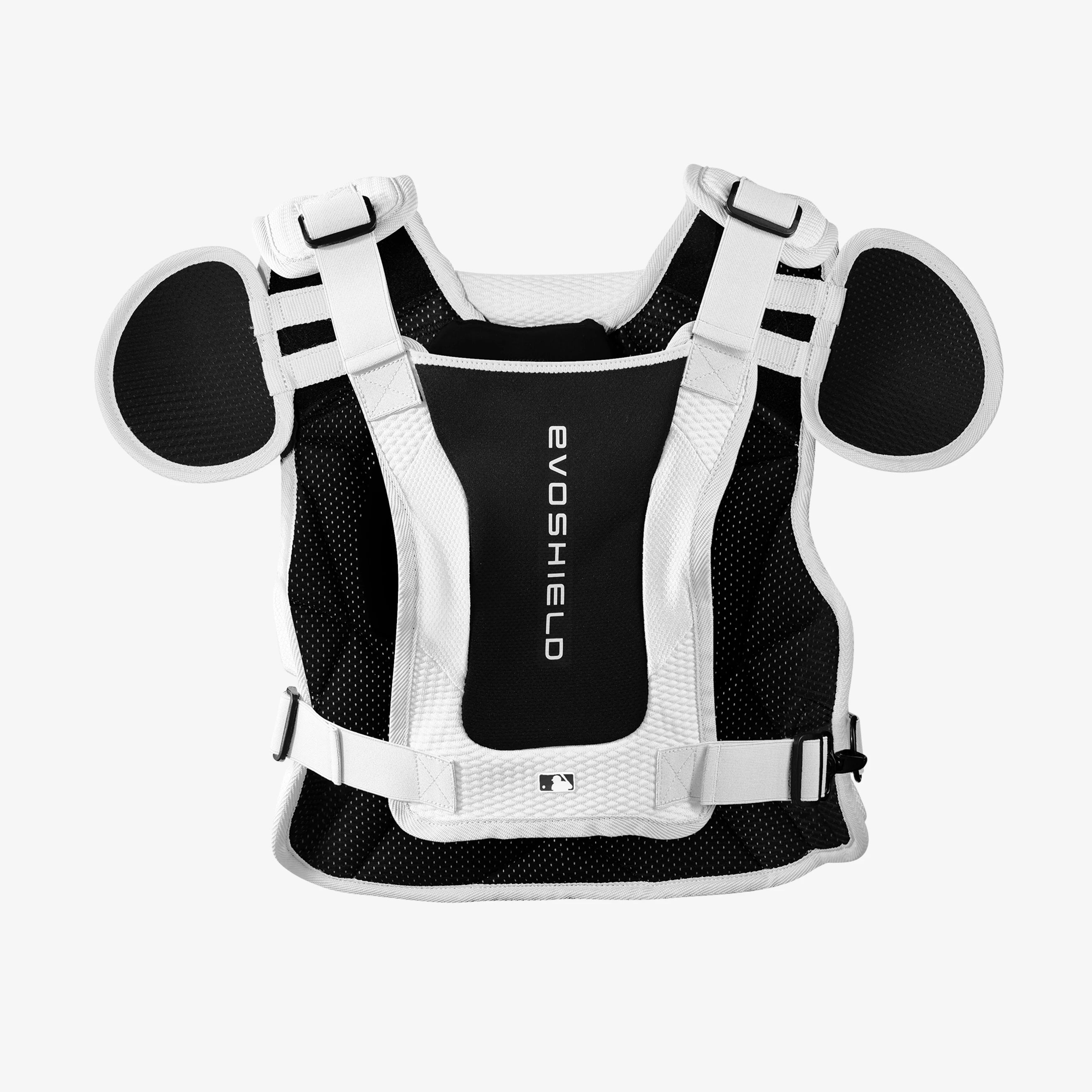 Pro-SRZ™ 2.0 Baseball Catcher’s Intermediate White Chest Protector: WB5762626INT