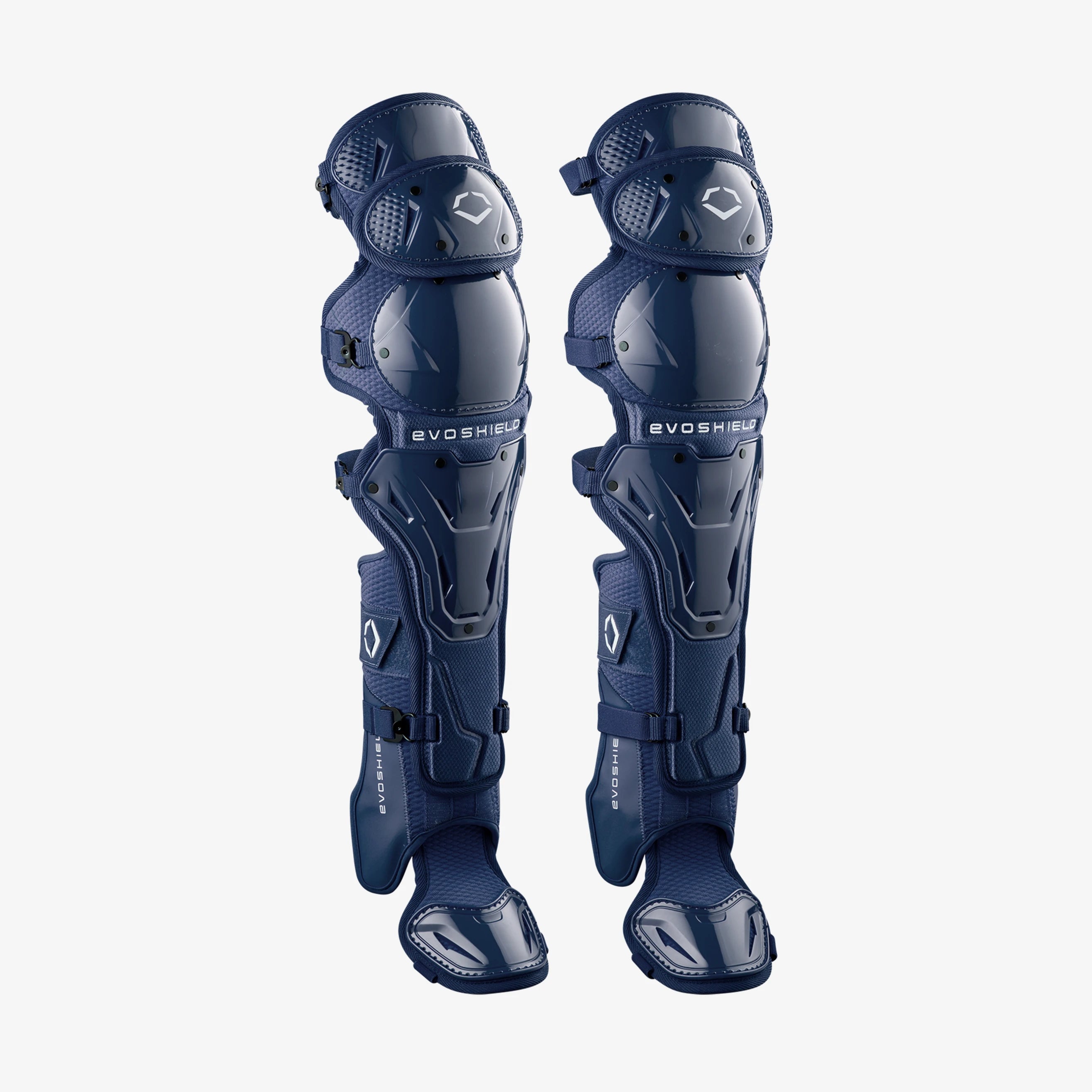 EvoShield Pro-SRZ™ 2.0 Baseball Intermediate Navy Catcher’s Leg Guards: WB5763003 INT