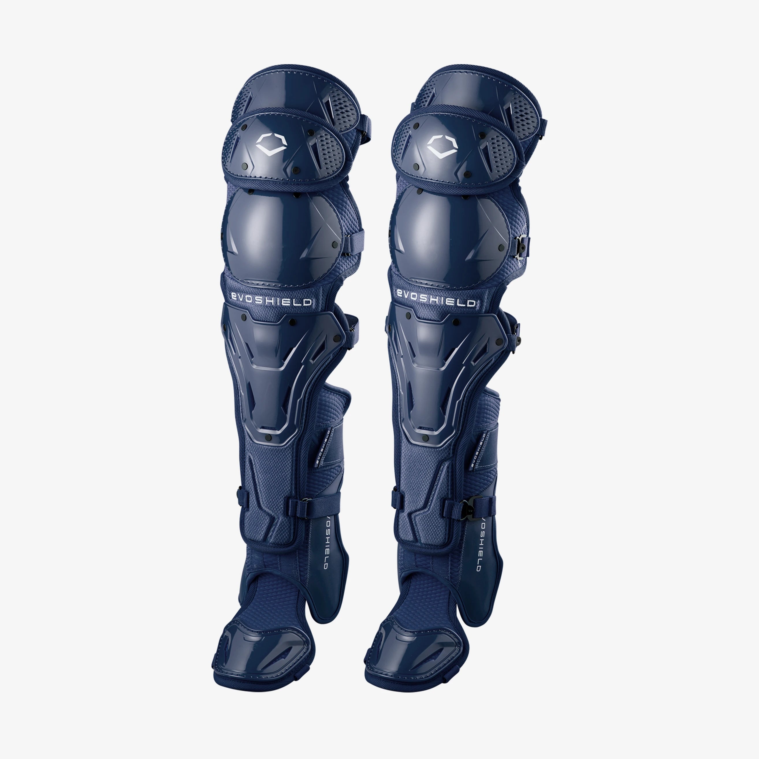 EvoShield Pro-SRZ™ 2.0 Baseball Intermediate Navy Catcher’s Leg Guards: WB5763003 INT