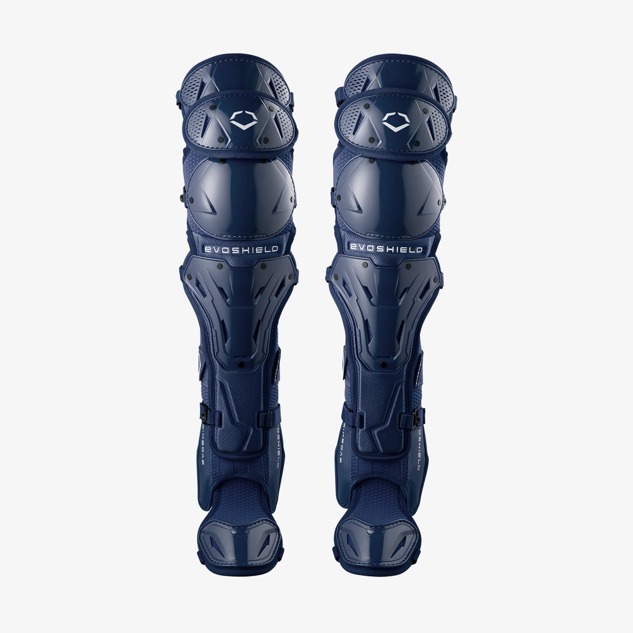 EvoShield Pro-SRZ™ 2.0 Baseball Intermediate Navy Catcher’s Leg Guards: WB5763003 INT