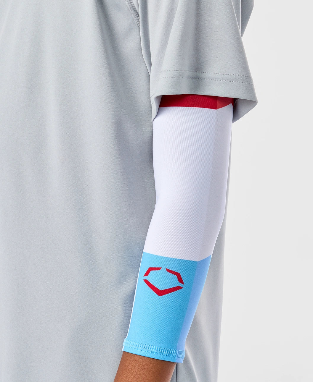 Evoshield X-SRZ™ Red, White & Ice Arm Sleeve: WB6066201