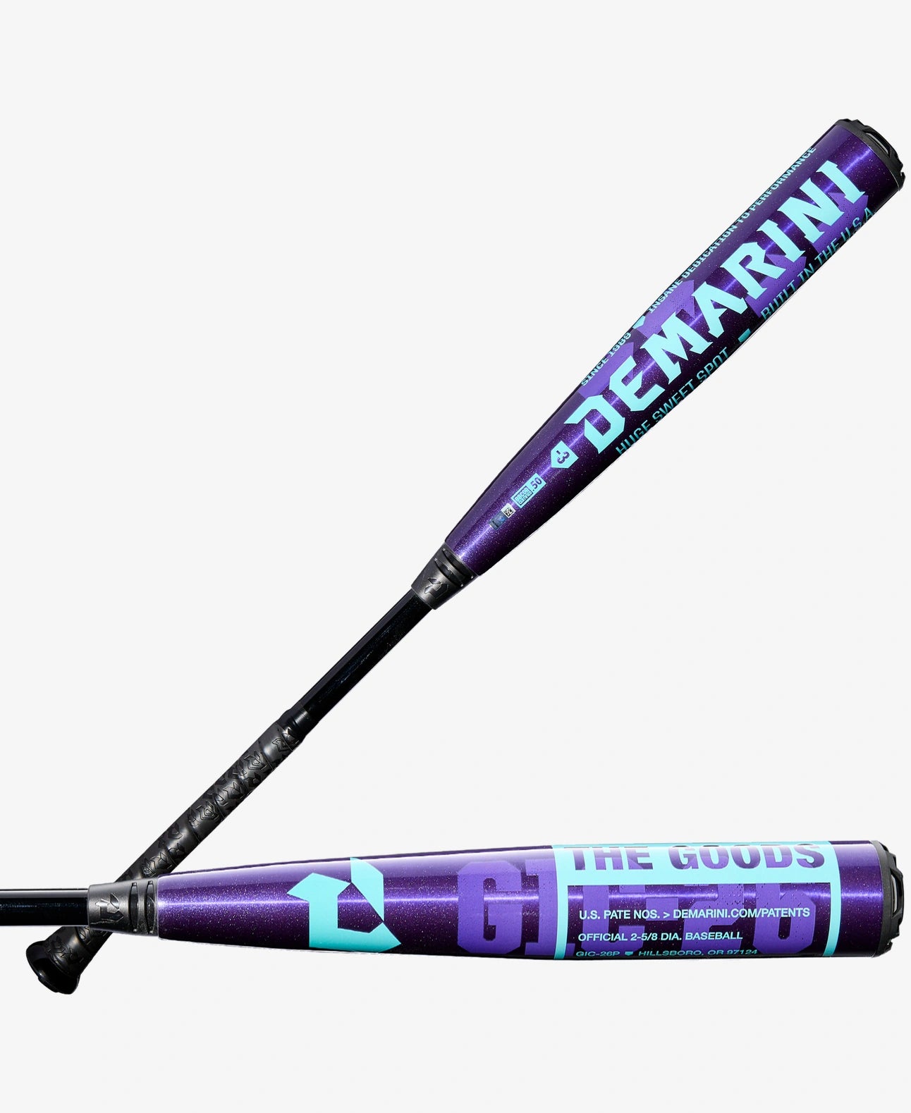 2026 DeMarini The Goods™ Royal Purple Limited Edition (-3) BBCOR Baseball Bat: WBD2634010