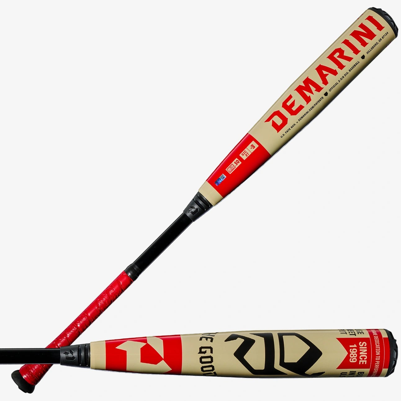 2027 DeMarini The Goods™ (-3) BBCOR Baseball Bat: WBD2703010
