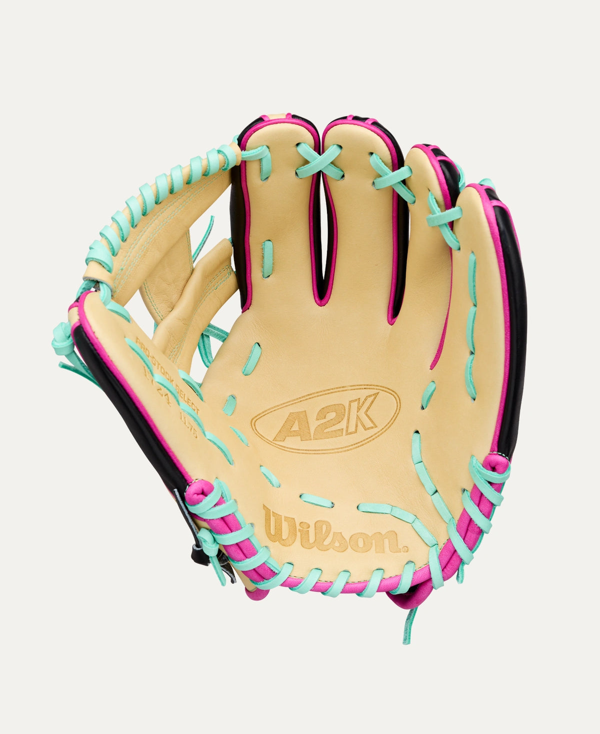 Wilson 2027 A2K® 1724 11.75” Infield Baseball Glove: WBG0010101RT1175