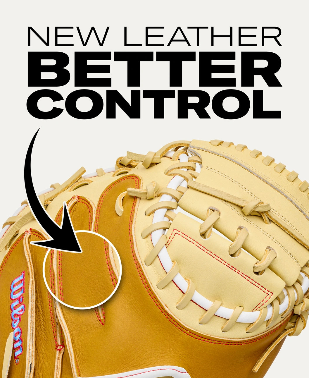 2027 Wilson A1000® PF33 33" Cather's Mitt: WBG03001RTPF33
