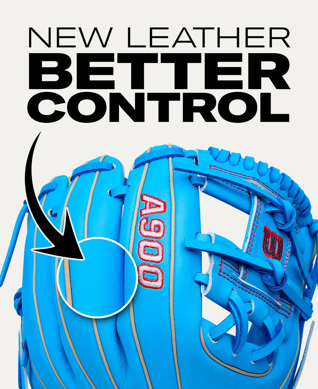 2027 Wilson A900® 11.25” Infield Baseball Glove: WBG03901RT1125
