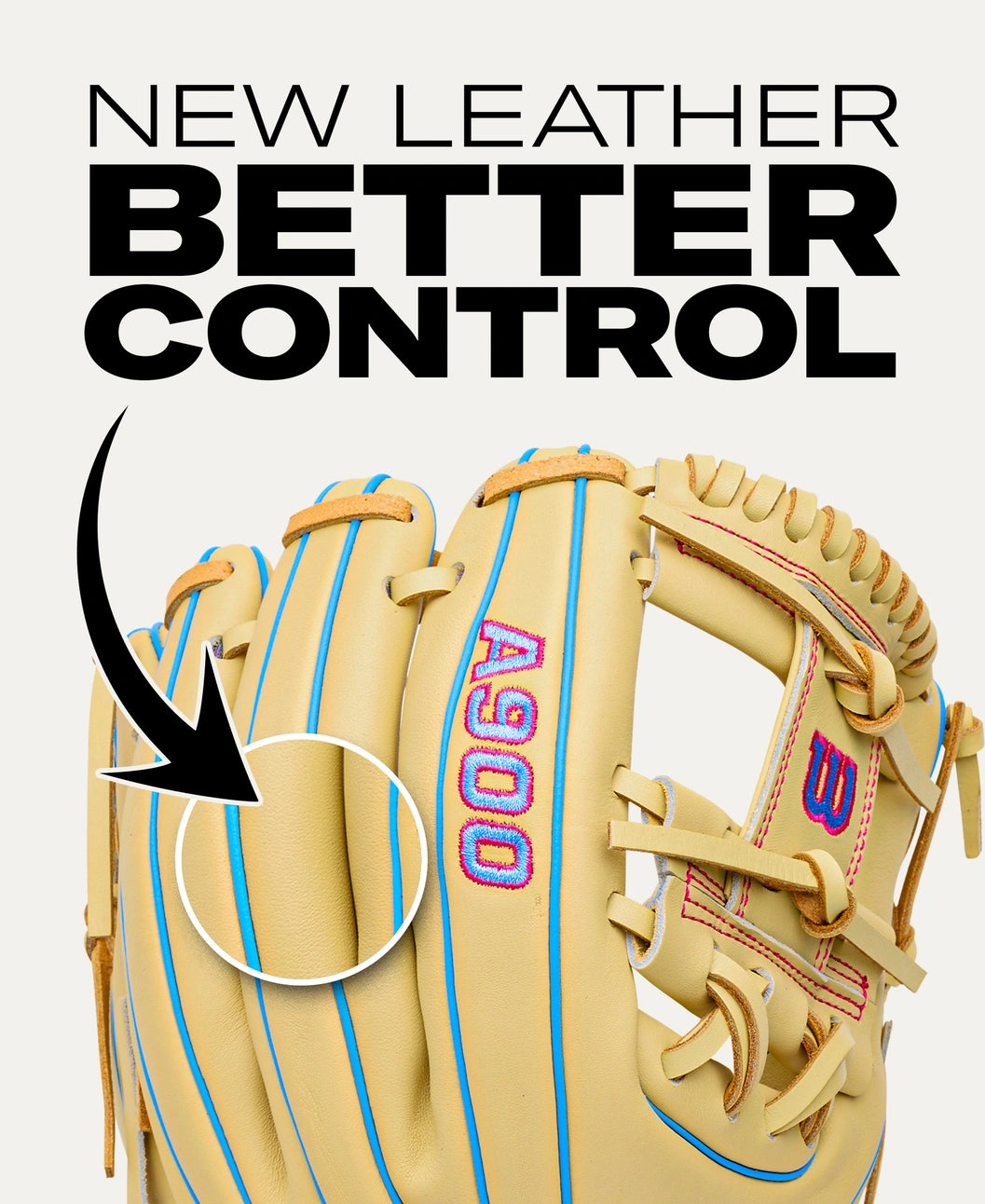 2027 Wilson A900® 11.5” Infield Baseball Glove: WBG04002RT115