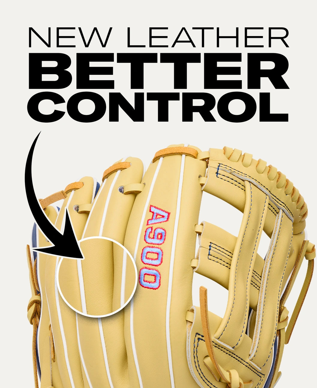 2027 Wilson A900® 12” Utility Baseball Glove: WBG04101RT12