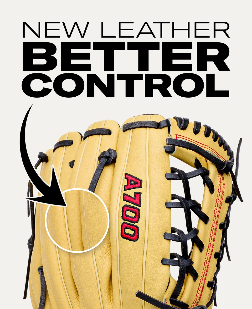 2027 Wilson A700® 12” Utility Baseball Glove: WBG04501RT12