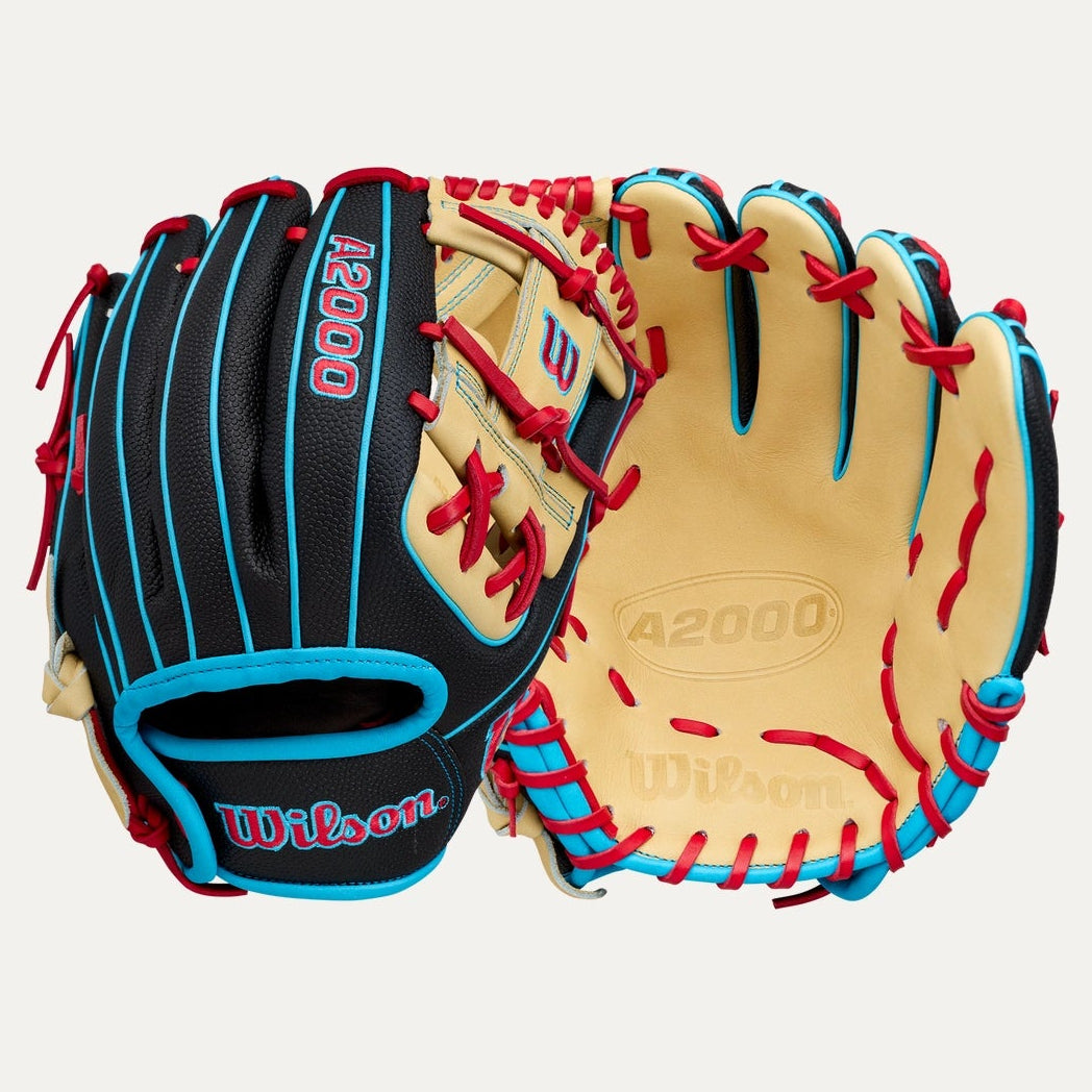 Wilson 2027 A2000® DP15SS 11.5” Infield Baseball Glove: WBG05501RT115