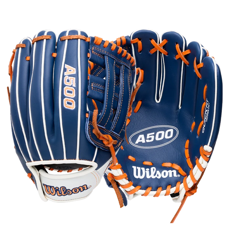 2027 Wilson A500® 10.5” Infield Youth Baseball Glove: WBG08401RT105