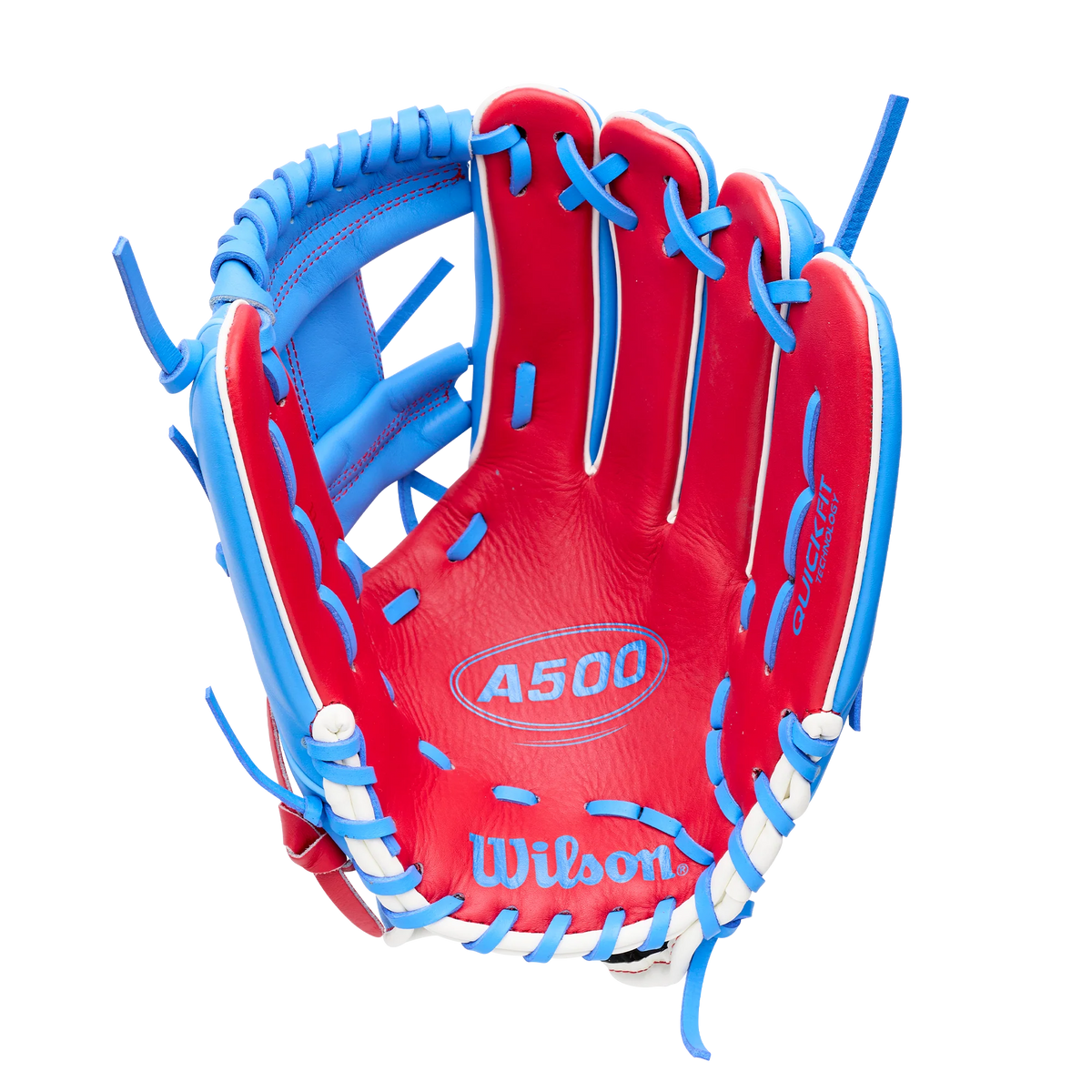2027 Wilson A500® 11.5” Infield Youth Baseball Glove: WBG08601RT115
