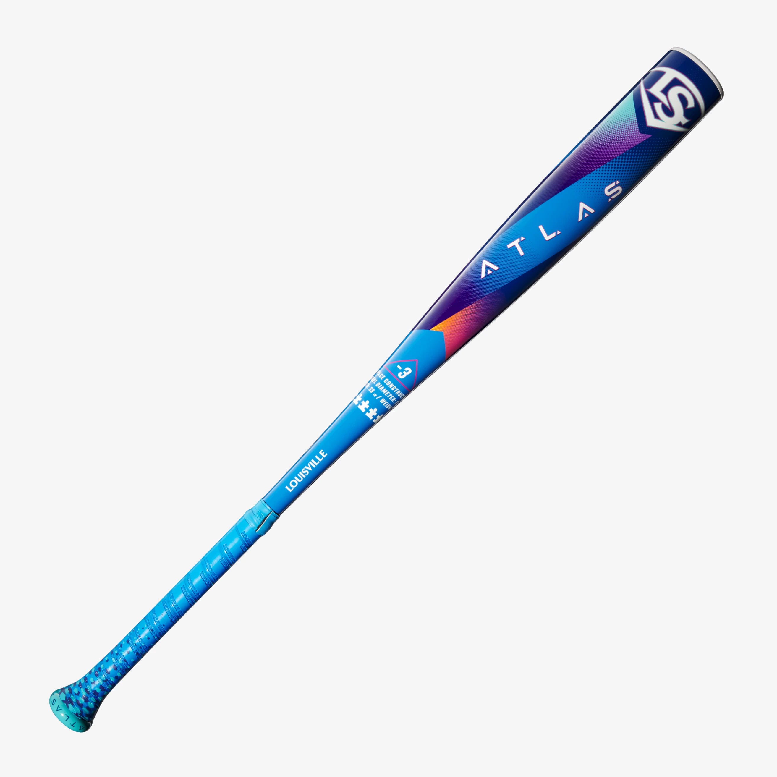 2025 LOUISVILLE SLUGGER LOVE THE MOMENT ATLAS™ (-3) BBCOR BASEBALL BAT: WBL41052010