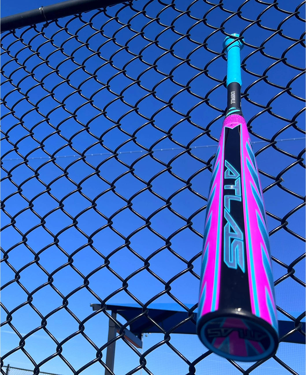 2026 Louisville Slugger Atlas Hybrid Pink BBCOR Baseball Bat: WBL4114010