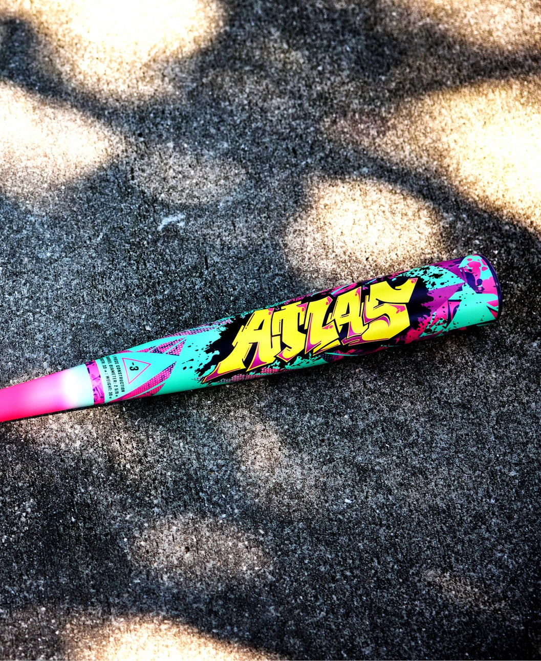 2026 Louisville Slugger Atlas™ Wildstyle (-3) BBCOR Baseball Bat: WBL4178010