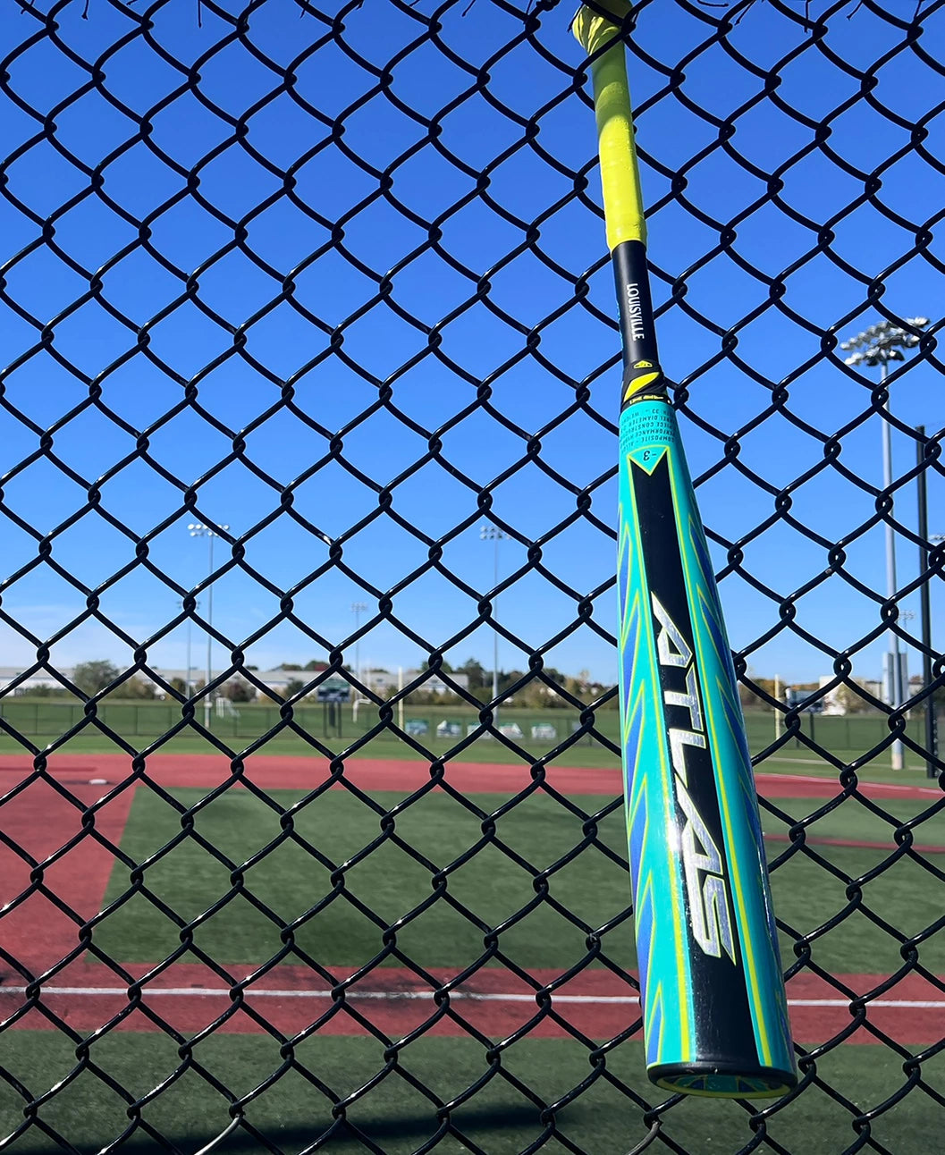 2026 Louisville Slugger Atlas Hybrid Green BBCOR Baseball Bat: WBL4231010