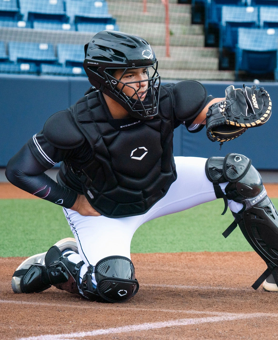 EvoShield SRZ-1™ Baseball Catcher’s Gear Kit: WBR00028001