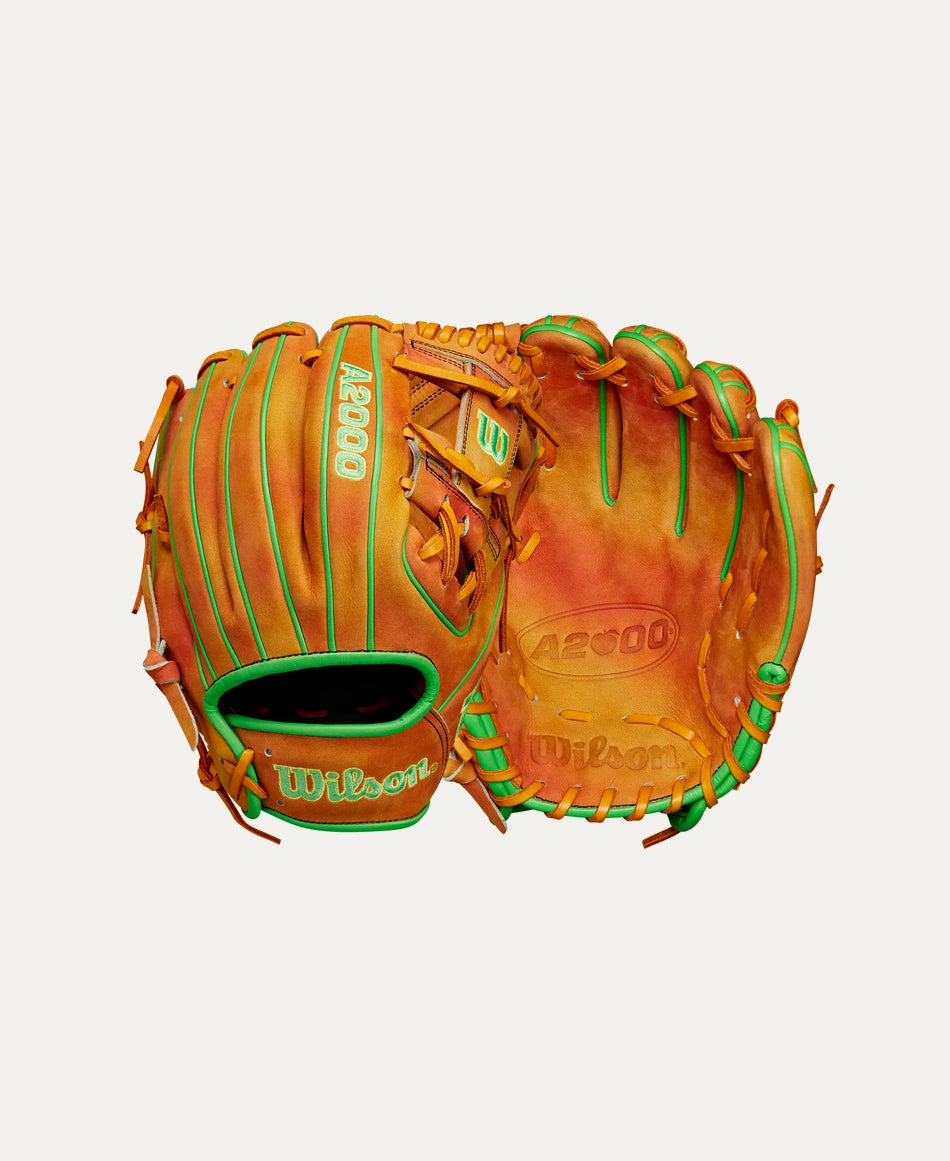 Wilson A2000® Georgia Peach 1786 11.5” Infield Baseball Glove: WBW102256115