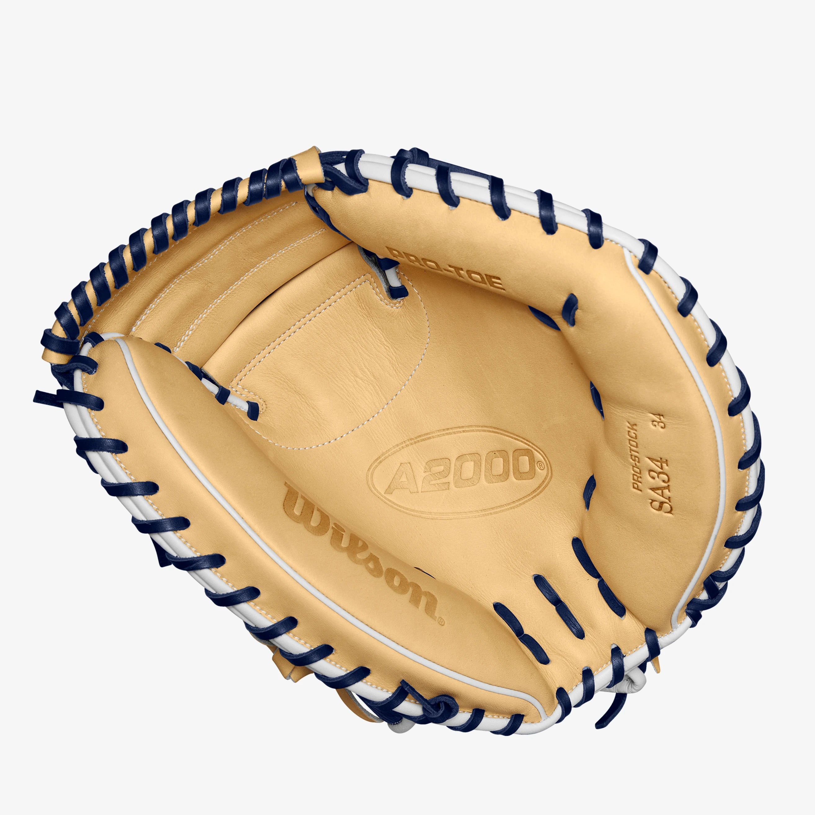 Wilson Fall 2024 A2000® SA34SS 34” Baseball Catcher’s Mitt: WBW10253134