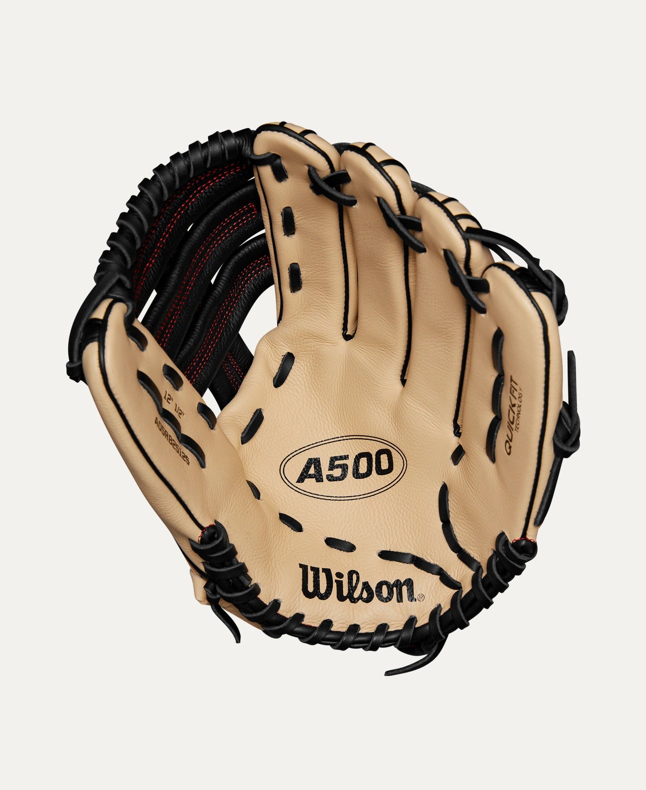 Wilson® A500® 12.5" Outfield Youth Baseball Glove: WBW102545125
