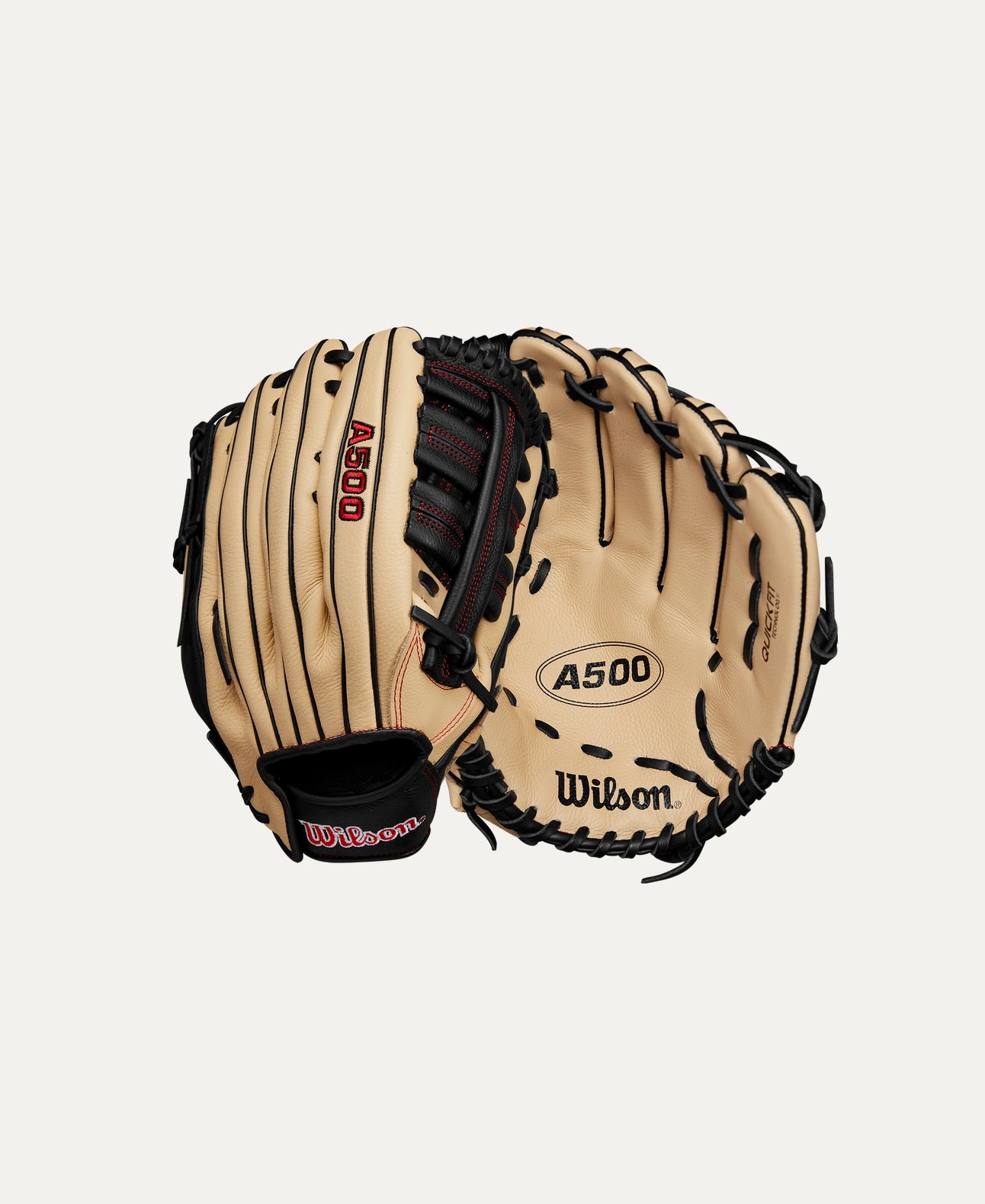 Wilson® A500® 12.5" Outfield Youth Baseball Glove: WBW102545125