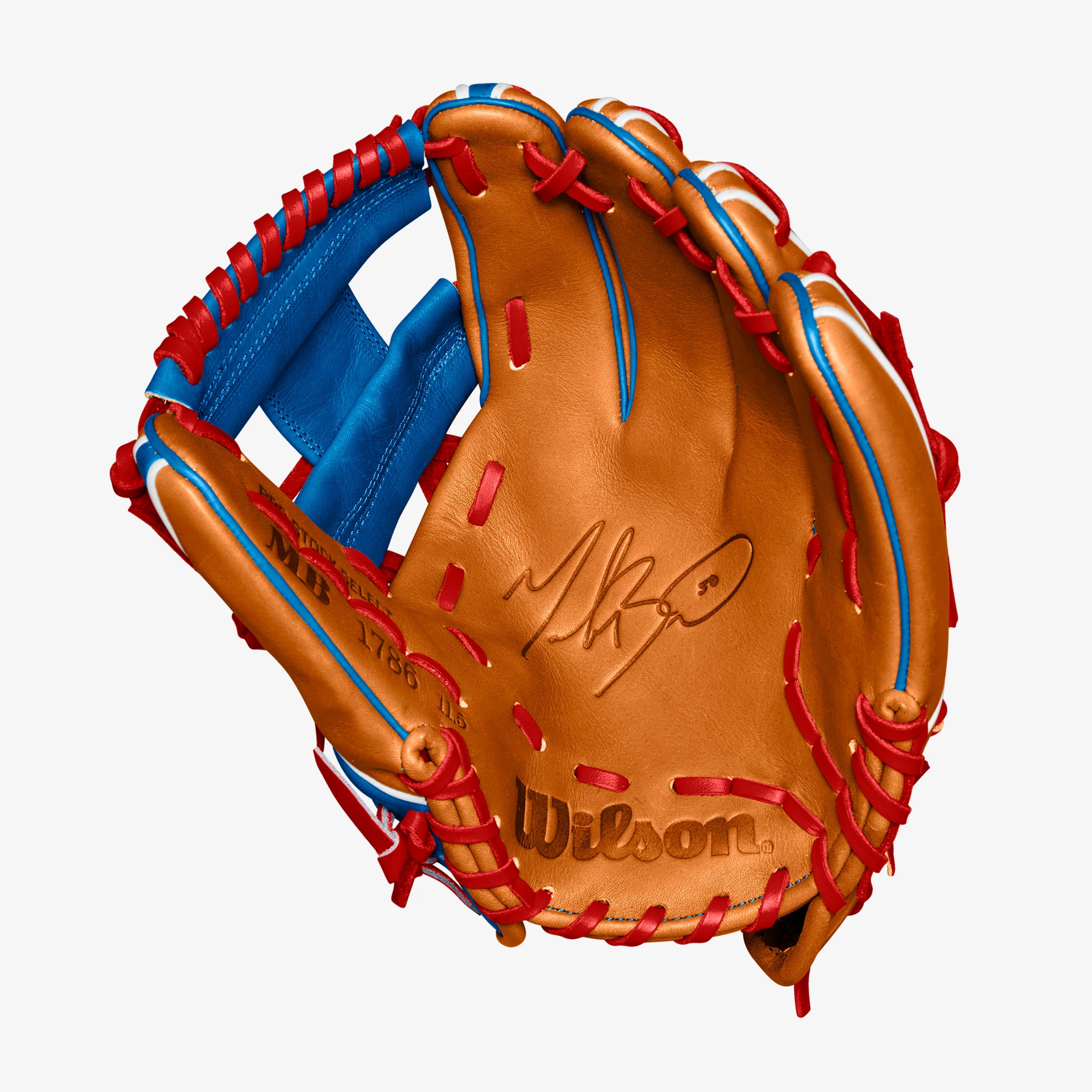 Wilson Fall 2024 Mookie Betts A2K® 1786 11.5” Infield Baseball Glove: WBW102616115