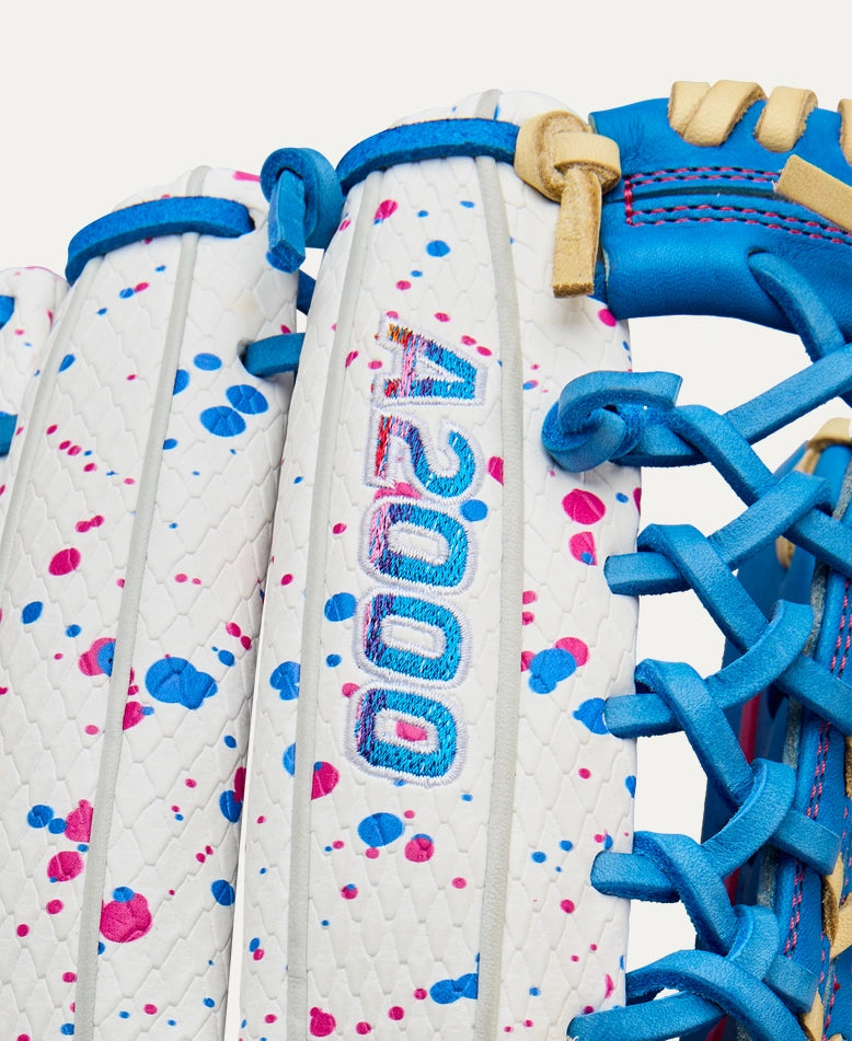 Wilson 2025 Love the Moment™ A2000® T125SS 12.5” Outfield Fastpitch Softball Glove: WBW103445125