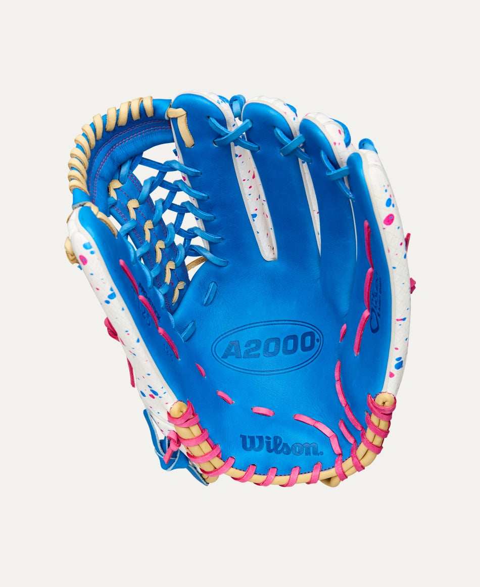 Wilson 2025 Love the Moment™ A2000® T125SS 12.5” Outfield Fastpitch Softball Glove: WBW103445125