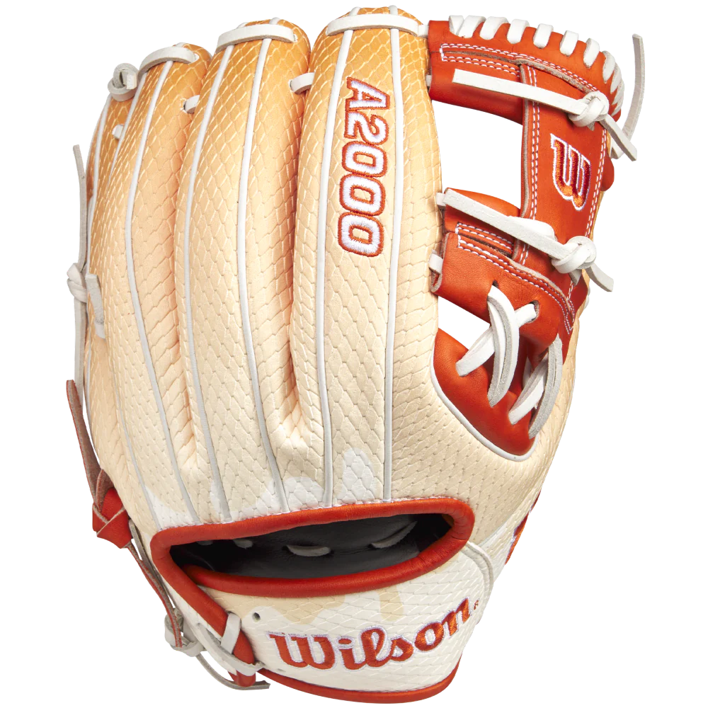 Wilson June 2025 A2000 1975 Creamsicle Orange Glove of the Month: WBW1
