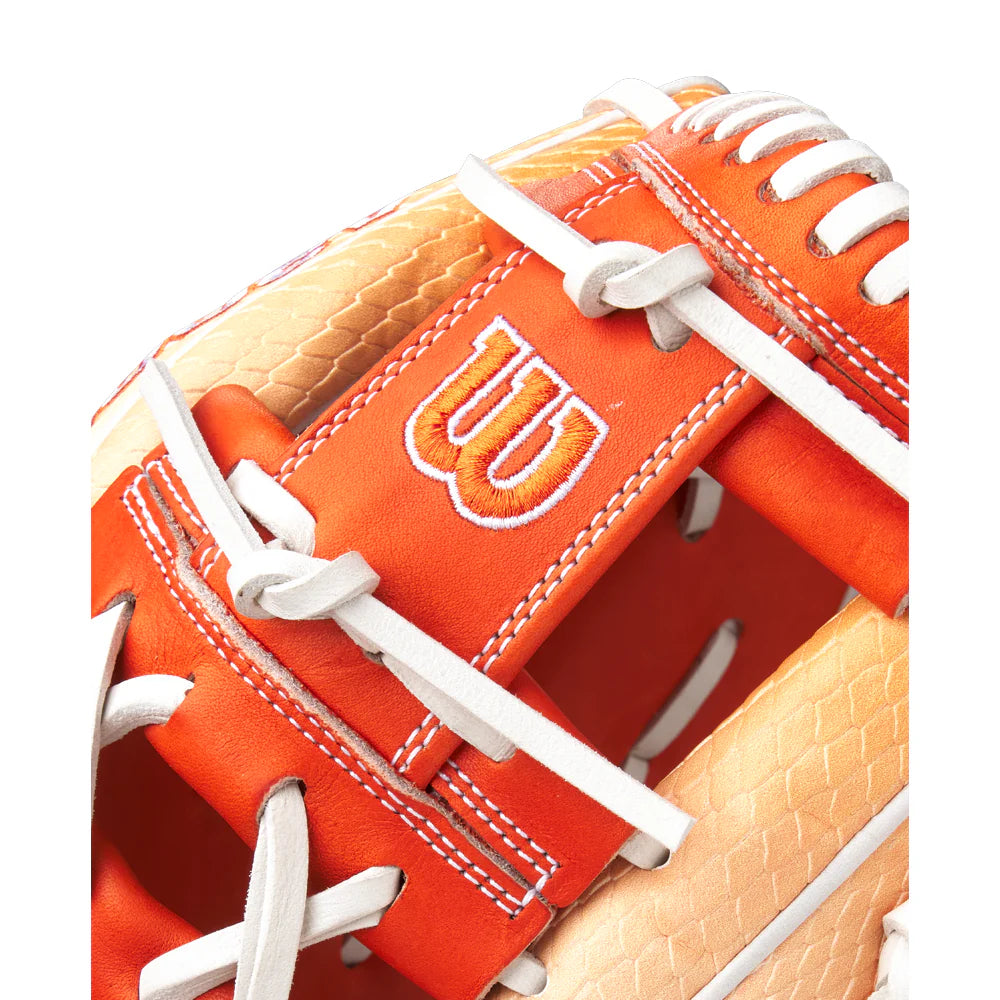 Wilson June 2025 A2000 1975 Creamsicle Orange Glove of the Month: WBW1034811175