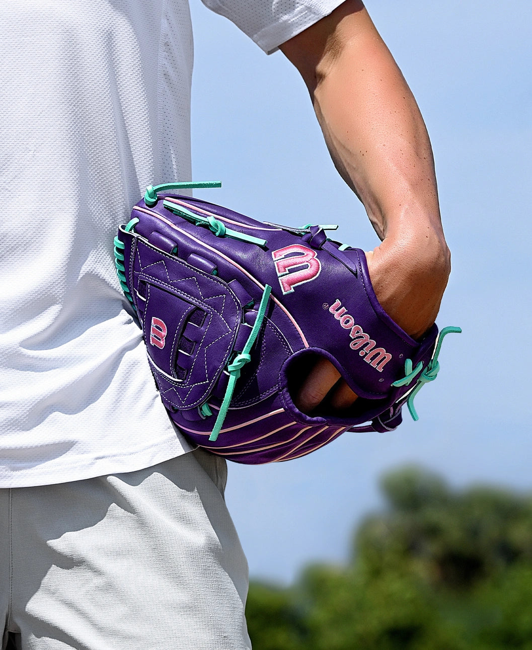 Wilson Fall 2025 A2K® C12 12” Pitcher’s Baseball Glove: WBW10350112