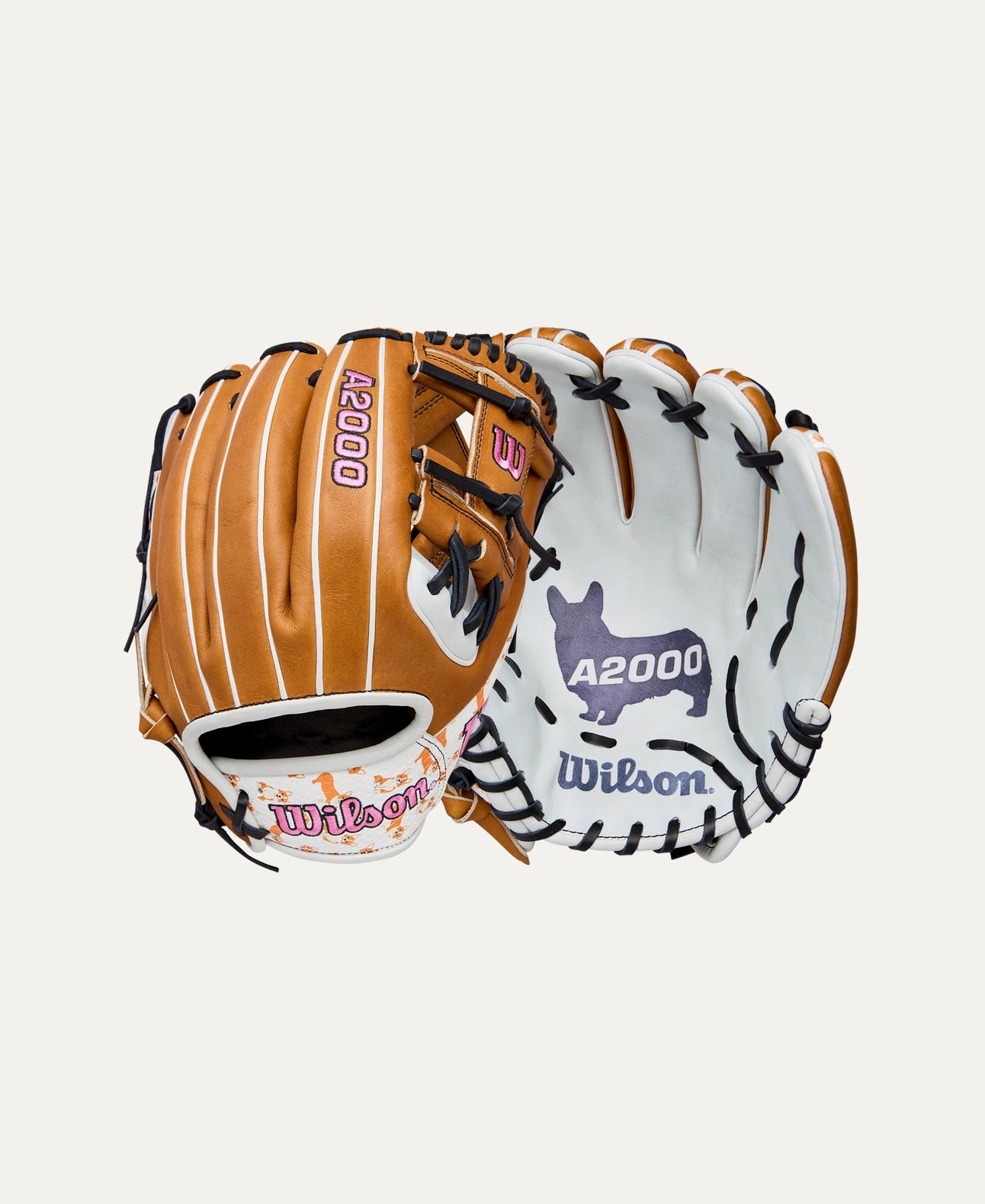 Wilson 2025 Aaron Civale Corgi A2000 1975 11.75” Infield Baseball Glove: WBW1035891175
