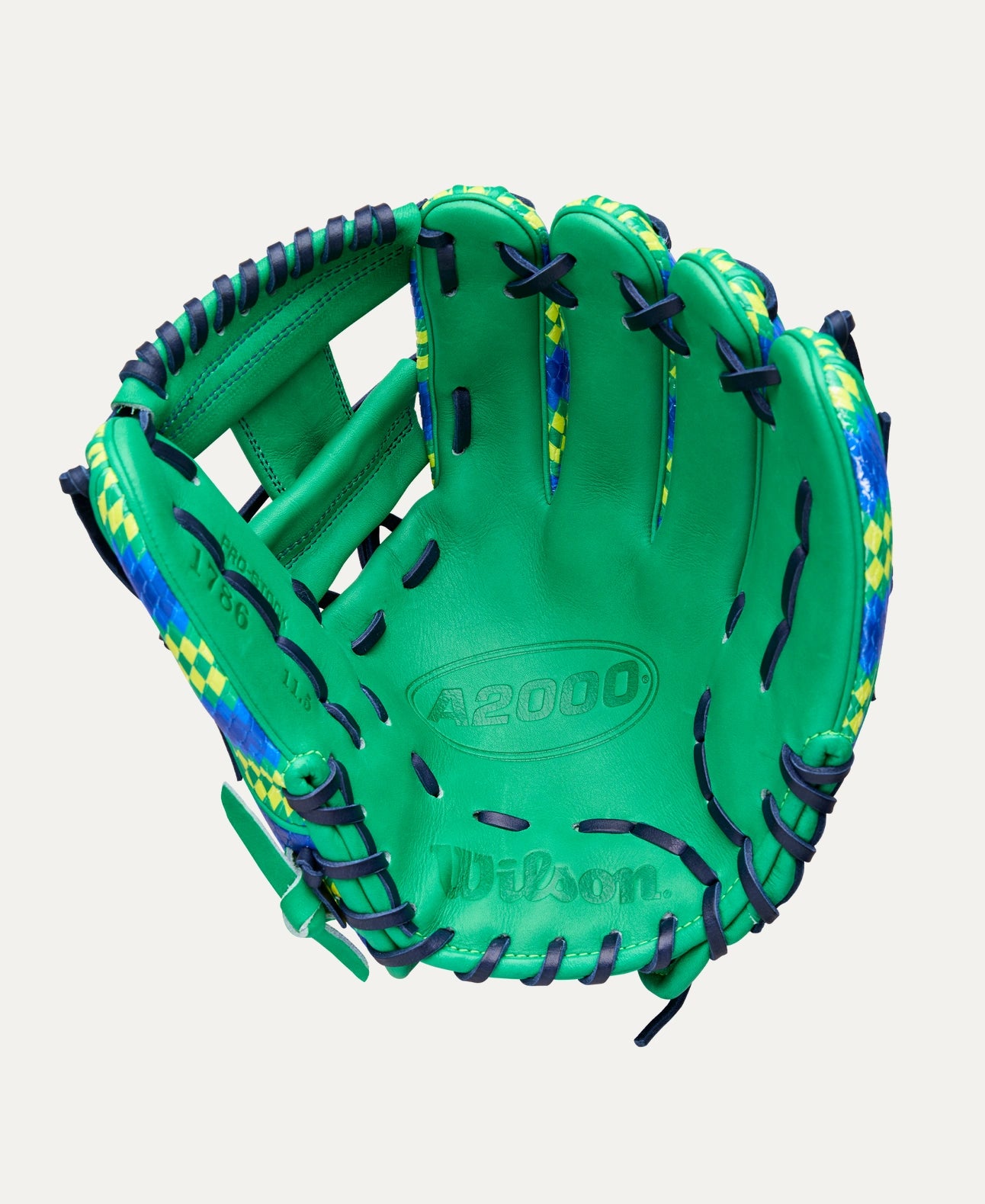 Wilson 2025 Chinook Seedery Dill Pickle A2000® 1786SS 11.5” Infield Baseball Glove: WBW104632115