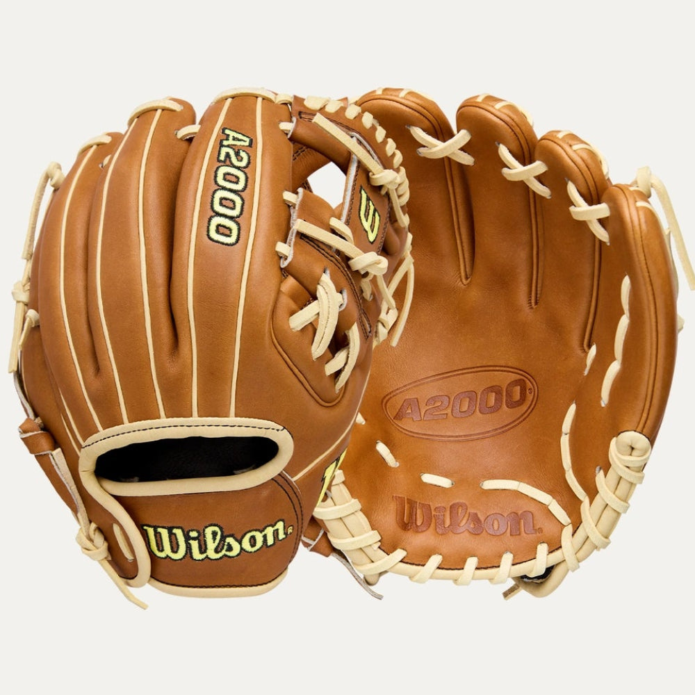 Wilson 2026 A2000® Classics Series DP15 11.5” Infield Glove: WBW10411115