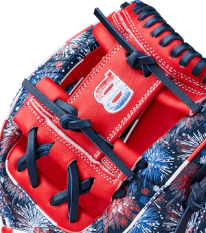 Wilson July 2025 A2000 1975 Glove of the Month Fireworks: WBW1042171175