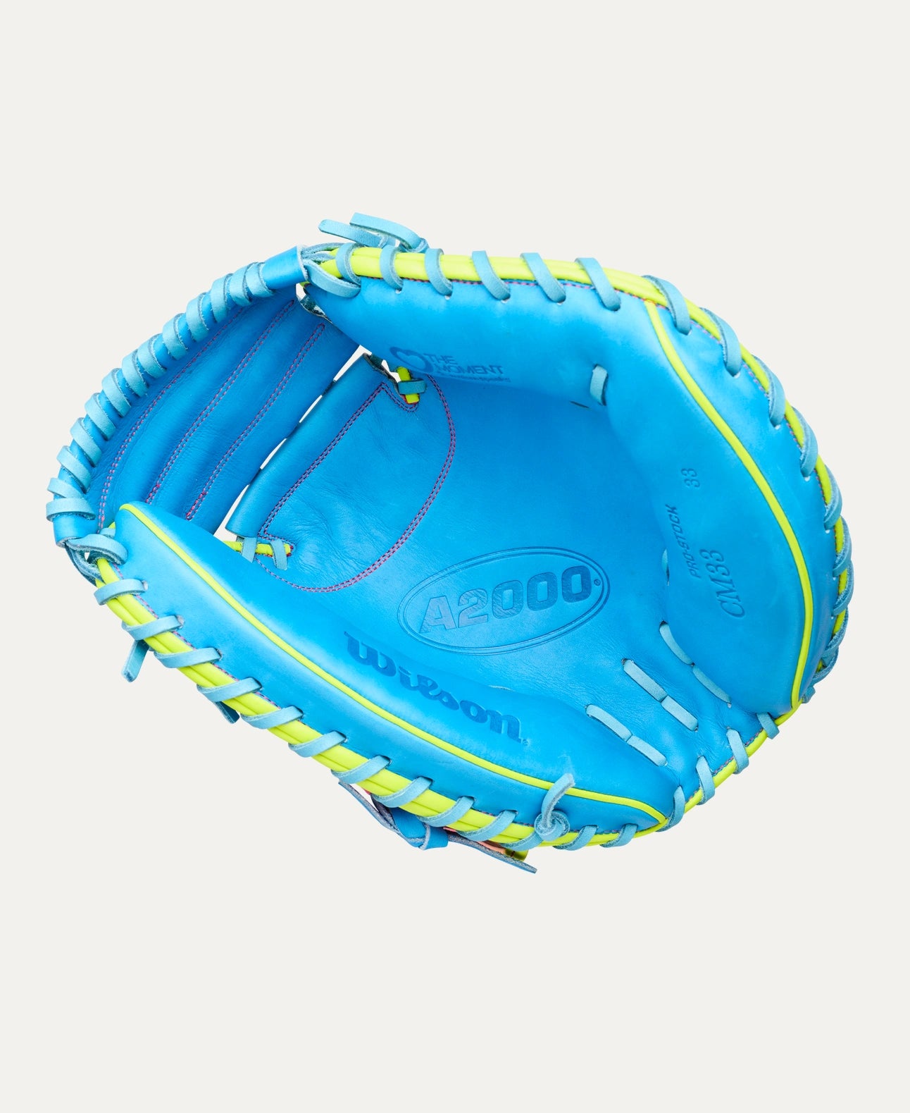Wilson 2026 Love the Moment™ A2000® CM33SS 33” Baseball Catcher’s Mitt: WBW10483533