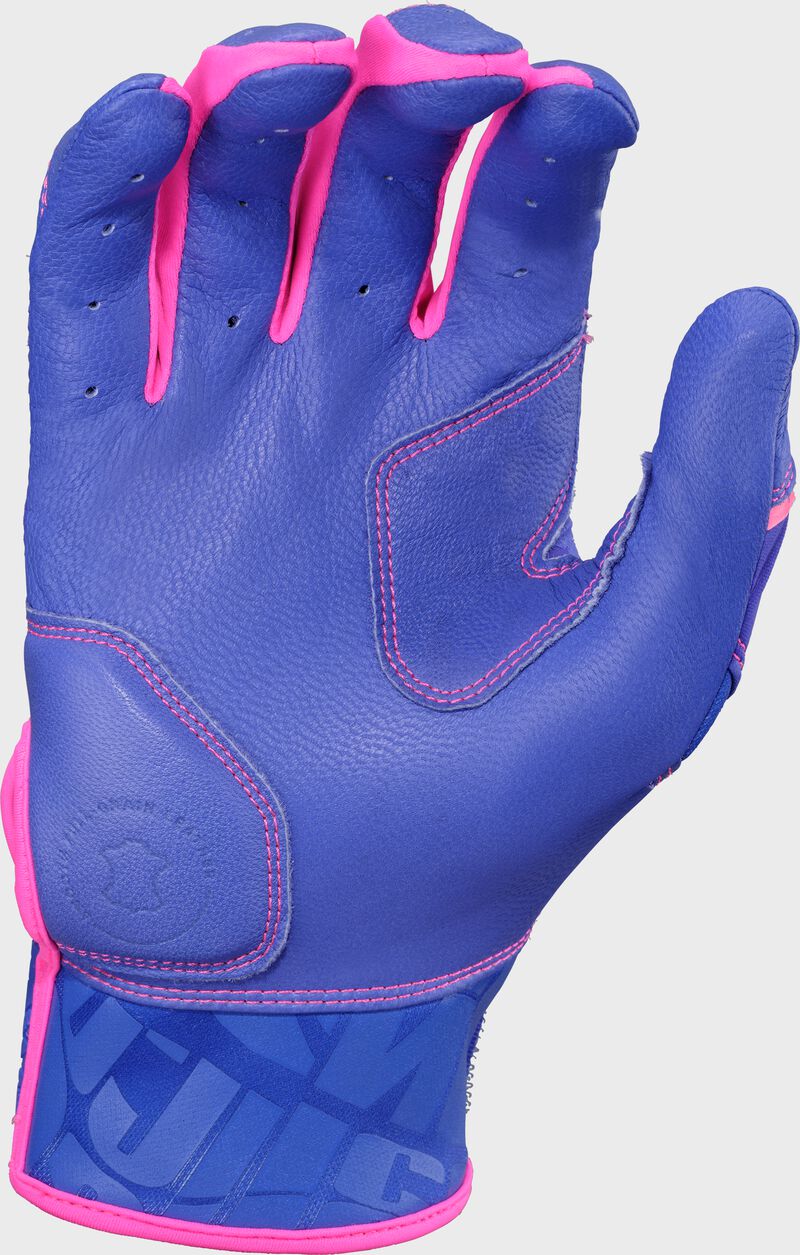 Rawlings Workhorse Youth Purple and Pink Batting Gloves: WH25BGY-PUPK