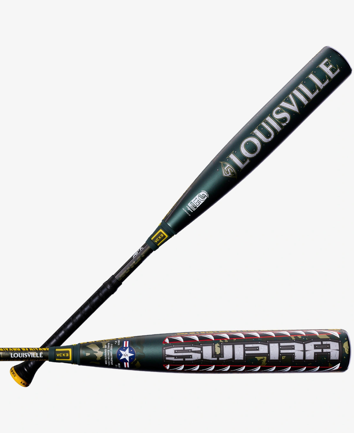 2027 Louisville Slugger (-5) Supra™ Tigershark 2 ¾” USSSA Baseball Bat: WL2700901