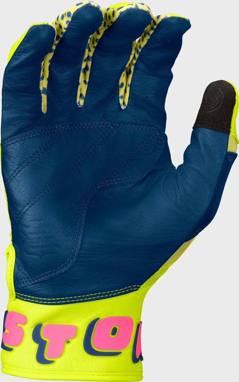 Easton Youth Spring Break Neon Yellow/Pink Walk-Off Ethos Batting Gloves