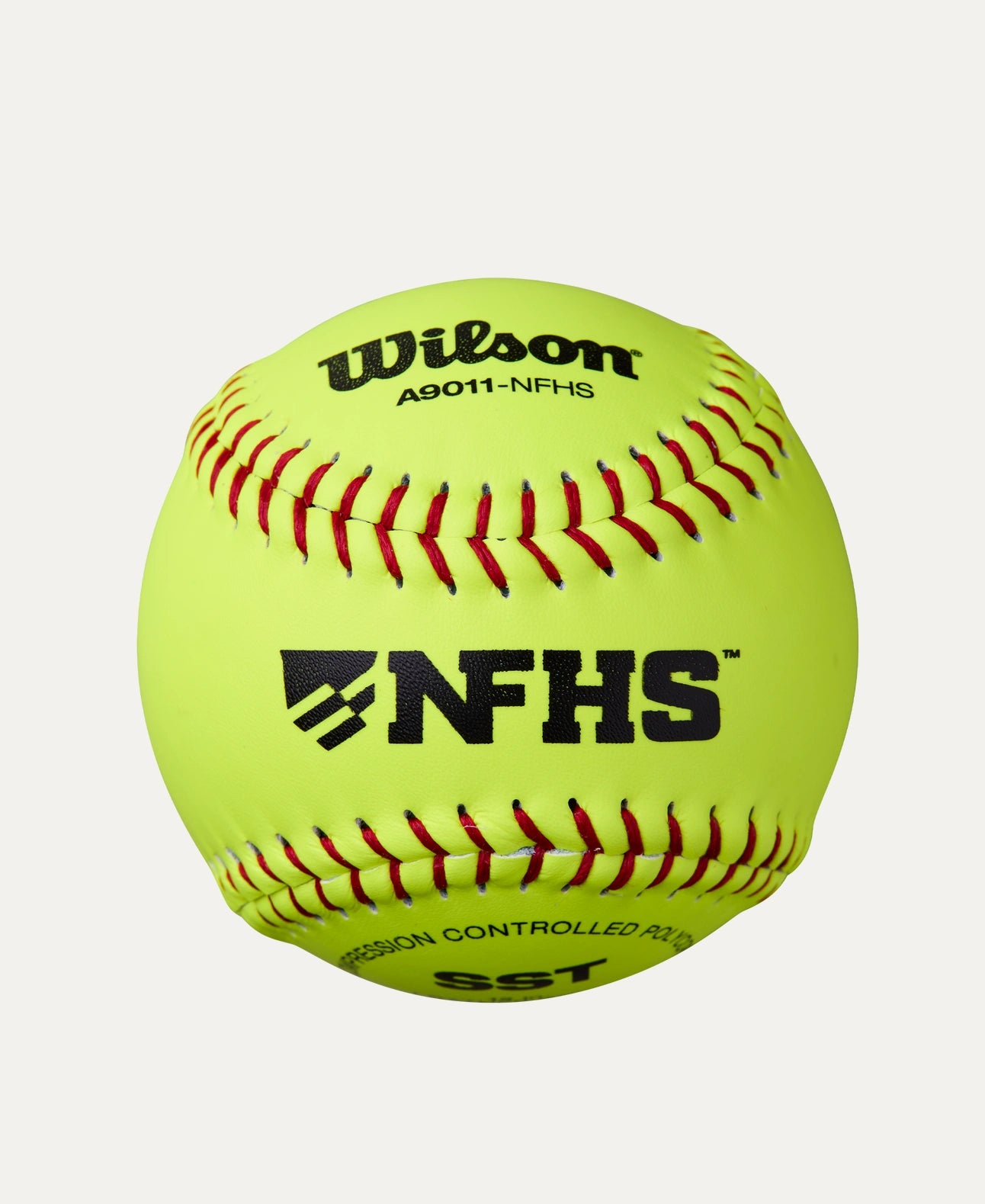 Wilson A9011 Collegiate/HS NFHS Leather Polycore Softballs