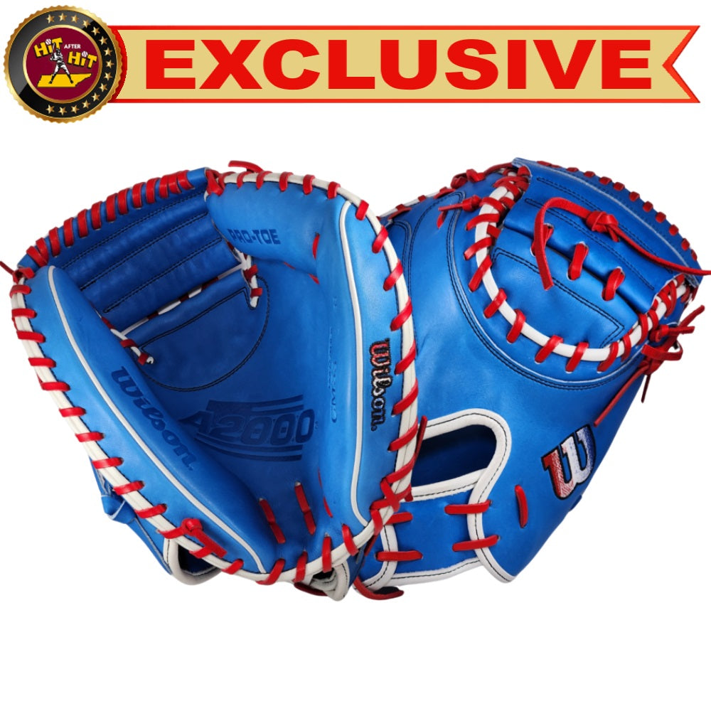 Wilson Custom Autism Blue A2000 CM33 33" Catcher's Mitt