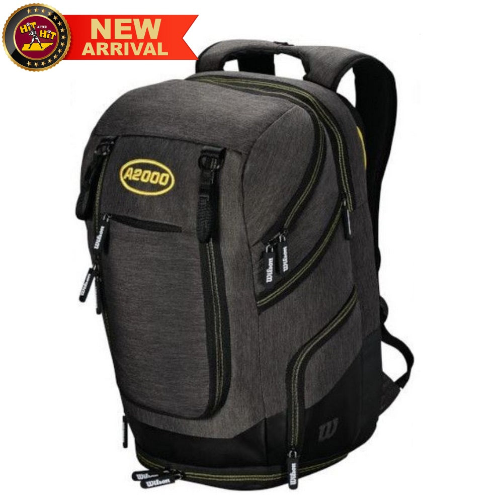 Wilson A2000 Padded Backpack Coaches Bag: WTA2000CHBP