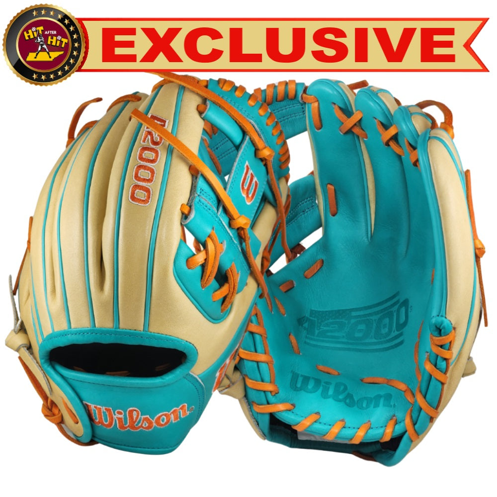 Wilson Custom "The Dolphin Series" A2000 DP15 11.5" Infielders Glove