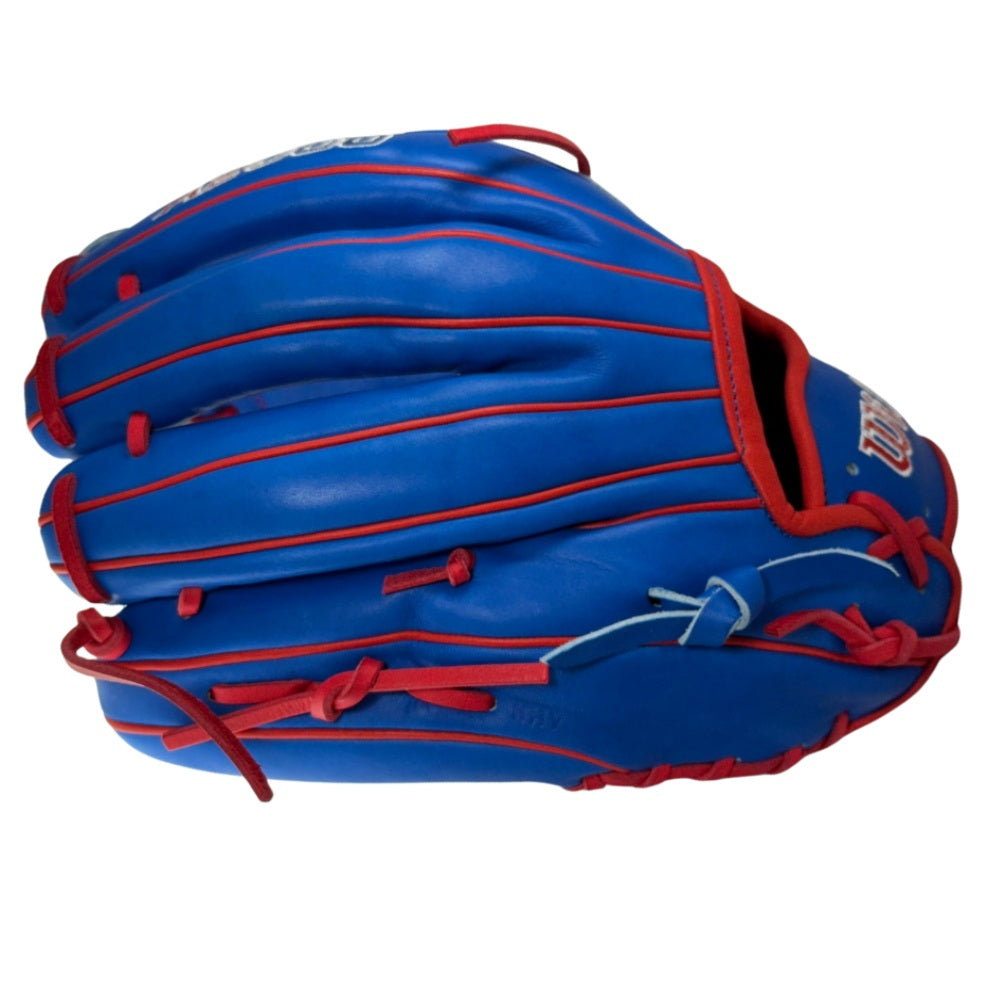 Wilson Custom A2000® B23 Royal and Red 12” Pitcher’s Baseball Glove
