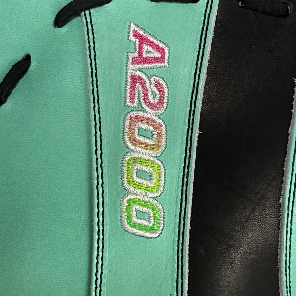 Wilson Custom A2000 2820 Seafoam and Black 12.25” Baseball First Base Mitt