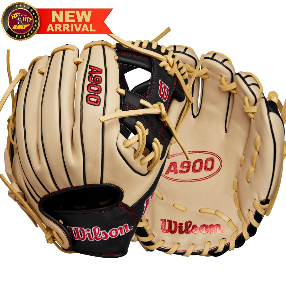 Wilson 2024 A900® PF115 Pedroia Fit™ 11.5” Infield Baseball Glove: WBW102570115