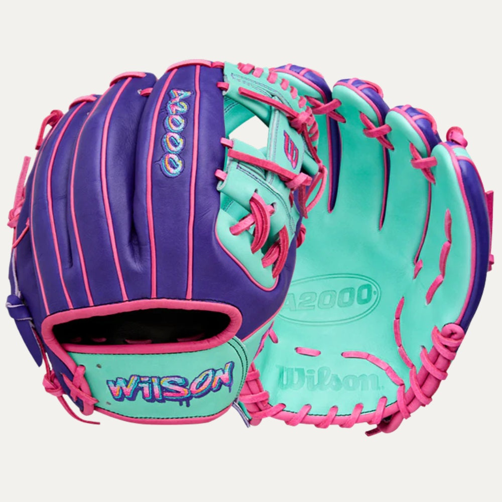 Wilson 2025 Omaha A2000 1975 Graffiti 2.0 11.75" Infield Glove: WBW1041981175