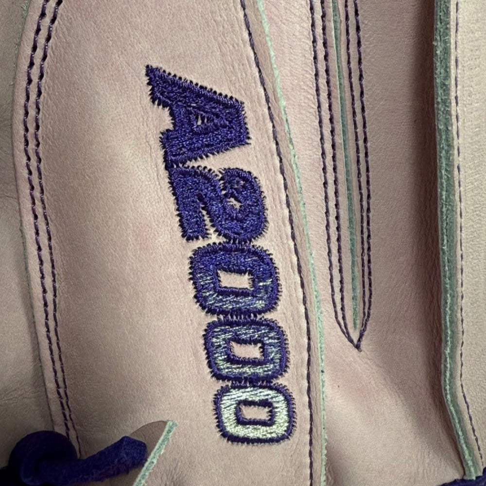 Wilson Custom A2000 Lavender and Purple CM33 Catcher's Mitt