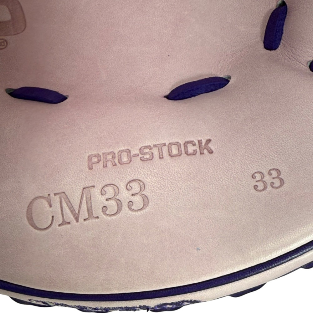 Wilson Custom A2000 Lavender and Purple CM33 Catcher's Mitt