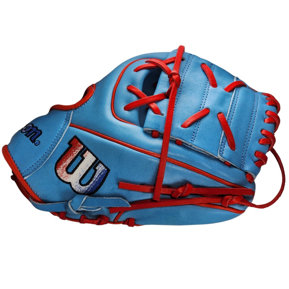 Wilson Custom "Smurf" A2000 PFX2 11” Infield Baseball Glove